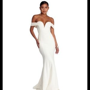 White Prom Dress